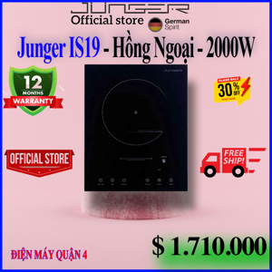 Bếp hồng ngoại dương 1 vùng nấu Junger IS19 (IS-19)