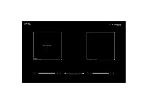 Bếp từ hồng ngoại âm 2 vùng nấu Junger MTD18