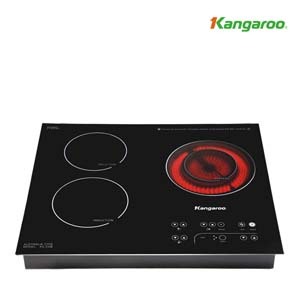 Bếp hồng ngoại âm 3 vùng nấu Kangaroo KG358I