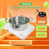 Bếp hồng ngoại Kangaroo KG20IC2 - Mặt kính chịu nhiệt - Công suất 2000W - Hàng chính hãng