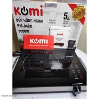 Bếp hồng ngoại KOMI không kén nồi, công suất mạnh 2000W, Tiết kiệm điện năng giá thành lại rẻ CHUYÊN DỤNG CỤ