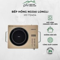 Bếp Hồng Ngoại LONG LI HY-T2404 Mặt Kính Ceramic – Công Suất 2400W