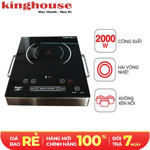 Bếp hồng ngoại dương 1 vùng nấu Magic A38 (A-38) - bếp đơn, 2000W
