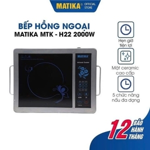 Bếp hồng ngoại Matika MTK-H22