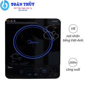 Bếp hồng ngoại dương 1 vùng nấu Midea MIR-B2015DD