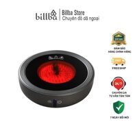 Bếp hồng ngoại mini đun nước pha trà với 4 chế độ công suất 1200W dùng điện 220v - Billba Store