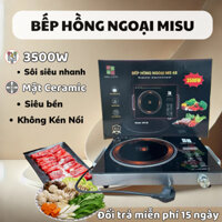 Bếp hồng ngoại MISU LOUIS MS68 công suất 3500W không kén nồi, không bức xạ, chống sốc. sp3431