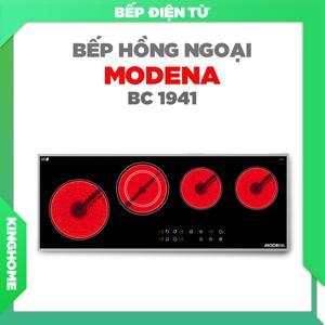 Bếp hồng ngoại âm 4 vùng nấu Modena Vetro BC1941