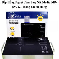 Bếp hồng ngoại NKmedia MD-SV222 (2000W) - Bảo hành 12 tháng hàng chính hãng( Lỗi đổi 1 trong 1 tuần)