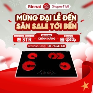 Bếp hồng ngoại Rinnai RB-7104E-CB