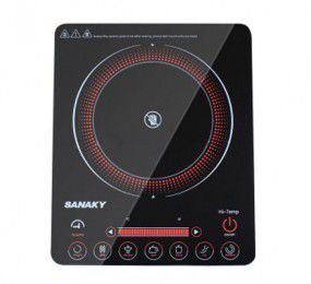 Bếp hồng ngoại dương 1 vùng nấu Sanaky AT 01HG