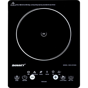 Bếp hồng ngoại dương 1 vùng nấu Sanaky SNK-2018HG