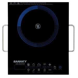 Bếp hồng ngoại dương 1 vùng nấu Sanaky SNK2523HG
