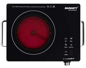 Bếp hồng ngoại dương 1 vùng nấu Sanaky SNK-IHC2021A