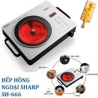 BẾP HỒNG NGOẠI (SHARP SH-666). BẾP TỪ ĐƠN (SHARP SH-2139)