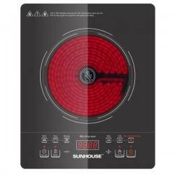 Bếp hồng ngoại dương 1 vùng nấu Sunhouse SHD6007