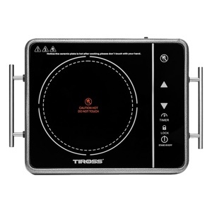 Bếp hồng ngoại âm 2 vùng nấu Tiross TS800