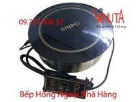 Bếp hồng ngoại tròn 2000W, bếp hồng ngoại nhà hàng giá rẻ, chất lượng