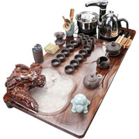 Bếp inox - bàn trà rồng , phật , cá phun sương tạo khói - bàn trà điện tự động - giảm lược đồ