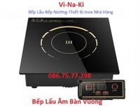 Bếp lẩu âm bàn vuông, Bếp từ lẩu nhà hàng tại bàn giá rẻ tại Lâm Đồng