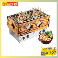 Bếp lẩu điện xiên que 2500W nấu lẩu xiên que tự chọn, lẩu ly tokbokki