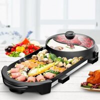Bếp lẩu nướng 2 trong 1 chống dính EB-8601 - HÀNG CHÍNH HÃNG