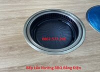 Bếp lẩu nướng BBQ bằng điện, Bếp điện lẩu nướng nhà hàng âm bàn đẹp