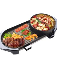Bếp lẩu nướng BBQ, bếp lẩu nướng đa năng Hàn Quốc Unika G867 không khói công suất 3000W(bảo hành 12 tháng)