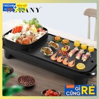 Bếp lẩu nướng BBQ đa năng 2 in 1 Chính hãng SOKANY