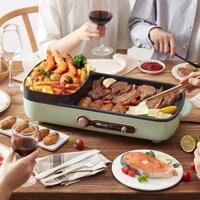 Bếp lẩu nướng BEAR đa năng 2IN1 cho gia đình DKL-C15G1