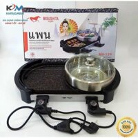 Bếp lẩu nướng điện 2 mâm nhiệt Misushita MS 129 ThaiLand