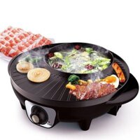 Bếp Lẩu Nướng Điện Electric Hot Pot And Grill 2 In 1 - GR-36