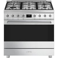BẾP NẤU KÈM LÒ NƯỚNG  CÓ MẶT BẾP GAS  SMEG CLASSIC, 90CM  – Smeg Vietnam