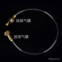 Bếp ngoài trời tiêu chuẩn EU Đức, bình gas phẳng, bộ chuyển đổi xi lanh, phụ kiện van lạm phát, đầu nối, ống kết nối