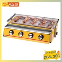 Bếp nướng bánh tráng ETON ET-K222 4 họng đốt hồng ngoại không khói