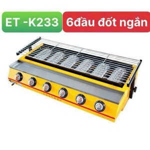 Bếp nướng bbq 6 đầu đốt ET-K233