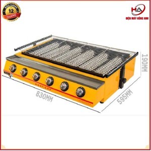 Bếp nướng BBQ 6 họng ET-K333