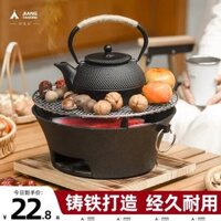 Bếp nướng BBQ, dụng cụ pha trà, trọn bộ bếp nướng trong nhà gia đình, bếp than gang, bếp than ngoài trời bep du lich bếp củi camping