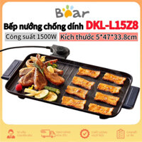 Bếp nướng Bear DKL-L15Z8 chống dính công suất lớn 1500W mẫu mới nhất bảo hành 18 tháng