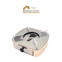 BẾP NƯỚNG CỒN KHÔ INOX CAO CẤP, BẾP CỒN DU LỊCH CHẤT LIỆU INOX CHỊU NHIỆT TỐT