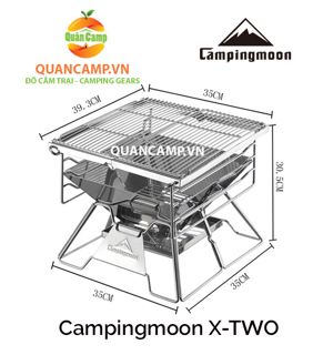 Bếp nướng dã ngoại Campingmoon X-Two