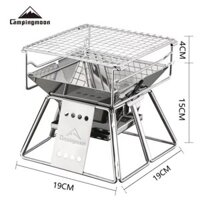 Bếp nướng dẫ ngoại Campingmoon X-Mini