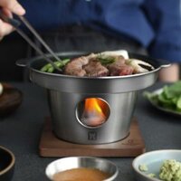 Bếp nướng dã ngoại mini sử dụng cồn khô Wagensteiger