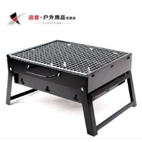 Bếp Nướng Dày Ngoài Trời Gấp Di Động Hộ Gia Đình Nướng Than Nướng Ngoài Trời Nướng Dụng Cụ Nướng Nướng cho thuê bếp nướng bbq bếp củi cắm trại