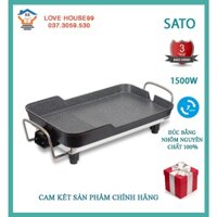 Bếp nướng điện, bếp nướng điện không khói SATO BN11 bảo hành chính hãng 36 tháng