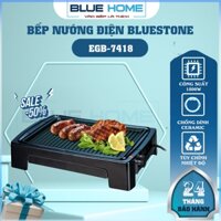 Bếp Nướng Điện BlueStone EGB-7418, 1500W - Phủ Ceramic Chống Dính, Có Hứng Dầu, Hàng Chính Hãng