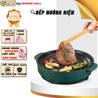 Bếp Nướng Điện Chống Dính - Chảo Nướng Điện Chiên Dán Xào Đa Năng Hàn Quốc