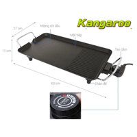 Bếp Nướng Điện Kangaroo KG-699G phù hợp cho 4-6 người ăn, hàng chính hãng bảo hành 12 tháng