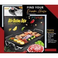 Bếp nướng điện không khói Bennix BN-11ELG, vỉ nướng BBQ, thịt, rau củ phủ đá hoa cương chống dính - Hàng chính hãng