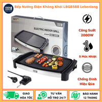 Bếp nướng điện không khói Lebenlang LBG8588, công suất 2000W, bảo hành 12 tháng